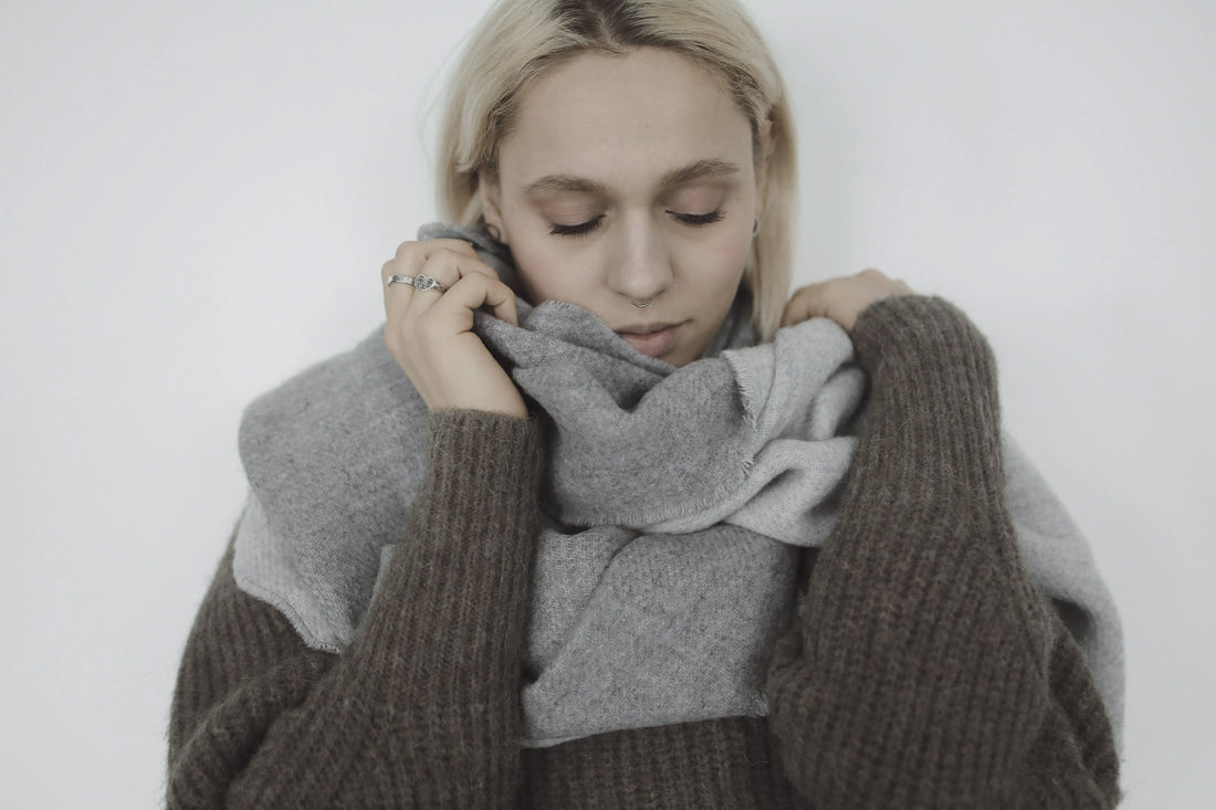 Effortless Elegance The Must Have Wool and Cashmere Wrap This Winter