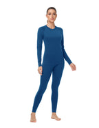 Woolcano Women's 190g Merino Wool Base Layer Set Lightweight Thermal Underwear