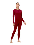Woolcano Women's 190g Merino Wool Base Layer Set Lightweight Thermal Underwear