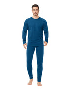Woolcano Men’s 260g Merino Wool Base Layer Set Lightweight Thermal Underwear