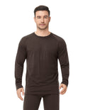 Woolcano Men’s 260g Merino Wool Base Layer Top Lightweight Thermal Underwear Shirt