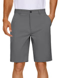 PULI Men's Golf Dress Shorts 7 Inch with 5 Pockets