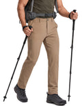 PULI Men's Hiking Pants 4-Way Stretch Quick Dry Water Resistant Lightweight