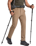 PULI Men's Hiking Pants 4-Way Stretch Quick Dry Water Resistant Lightweight