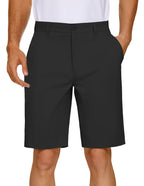 PULI Men's Golf Dress Shorts 7 Inch with 5 Pockets