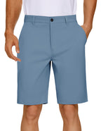 PULI Men's Golf Dress Shorts 7 Inch with 5 Pockets