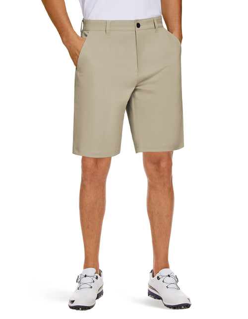 PULI Men's Golf Dress Shorts 7 Inch with 5 Pockets