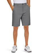 PULI Men's Golf Dress Shorts 7 Inch with 5 Pockets