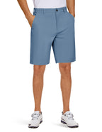 PULI Men's Golf Dress Shorts 7 Inch with 5 Pockets
