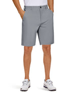 PULI Men's Golf Dress Shorts 7 Inch with 5 Pockets