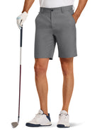 PULI Men's Golf Dress Shorts 7 Inch with 5 Pockets