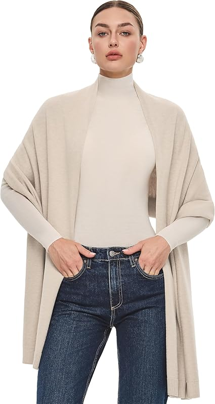 🔥PULI Women's Pashmina Shawl Wraps for Evening Dress Large Scarf Blanket Long Wedding Bridal Winter Warm Shoulder Wrap