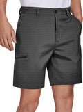 PULI Men's Golf Hybrid Shorts 7 Inch Dress Stretch Hiking Flat Front Quick Dry Lightweight Board Casual Shorts with Pockets