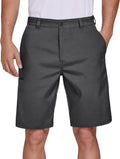 PULI Men's Golf Hybrid Dress Shorts Casual Summer Stretch Flat Front Lightweight Hiking Shorts Quick Dry with Pockets