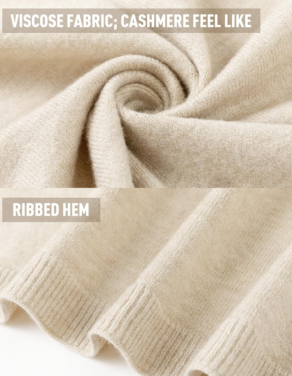 PULI Women's Versatile Knitted Shawls Scarf Poncho Sweater with Buttons Lightweight Spring Summer Fall Wraps