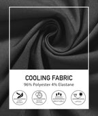 PULI Men's Golf Dress Shorts Flat Front Hybrid 7 Inch Lightweight Quick Dry Chino Casual with Pockets