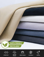 SPECIALMAGIC Men's Golf Pants Stretch Slim fit Hiking Pants Lightweight Dress Casual Tapered Zipper Pockets