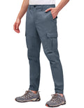 PULI Men’s Slim Fit Cargo Joggers