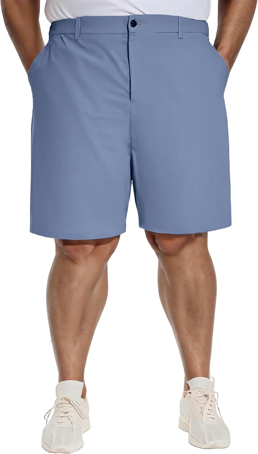 PULI Men’s Big & Tall 10-Inch Performance Shorts