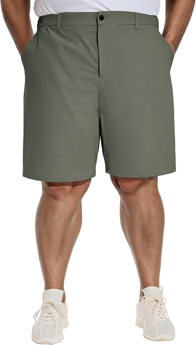 PULI Men’s Big & Tall 10-Inch Performance Shorts