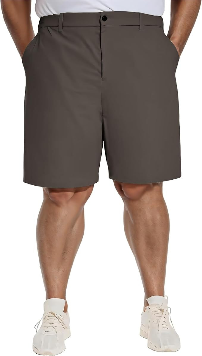 PULI Men’s Big & Tall 10-Inch Performance Shorts