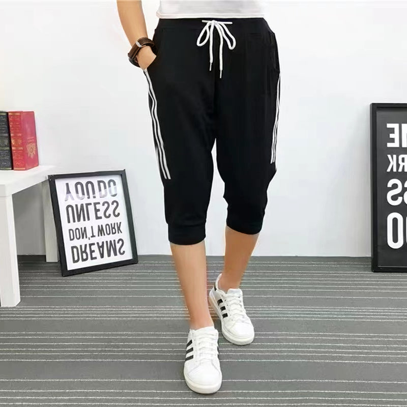  3 Pack: Womens Soft Capri Jogger Women Running Bottoms Capris  Running Sports Yoga Lounge Active Ladies Warm Sweatpants Joggers Pants  Casual Athletic Pockets Summer Yoga Cropped Cuffed - Set 1, S 