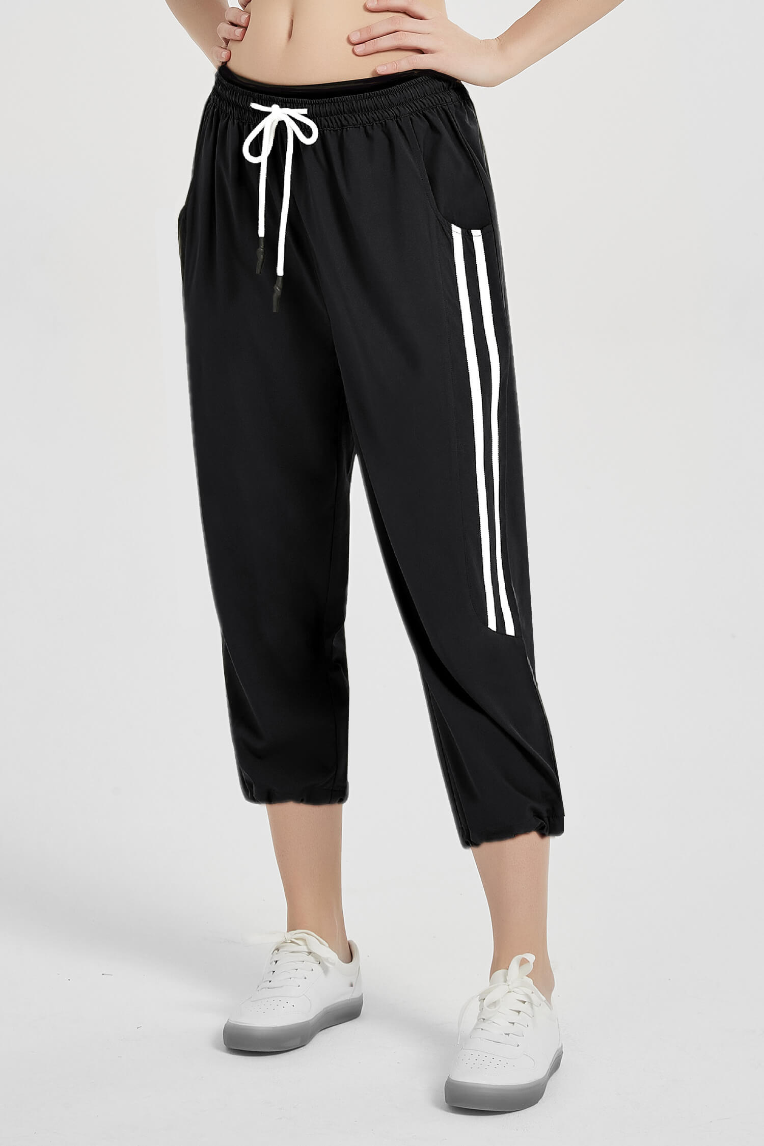 Adidas Black Capri Pants for Women | Mercari