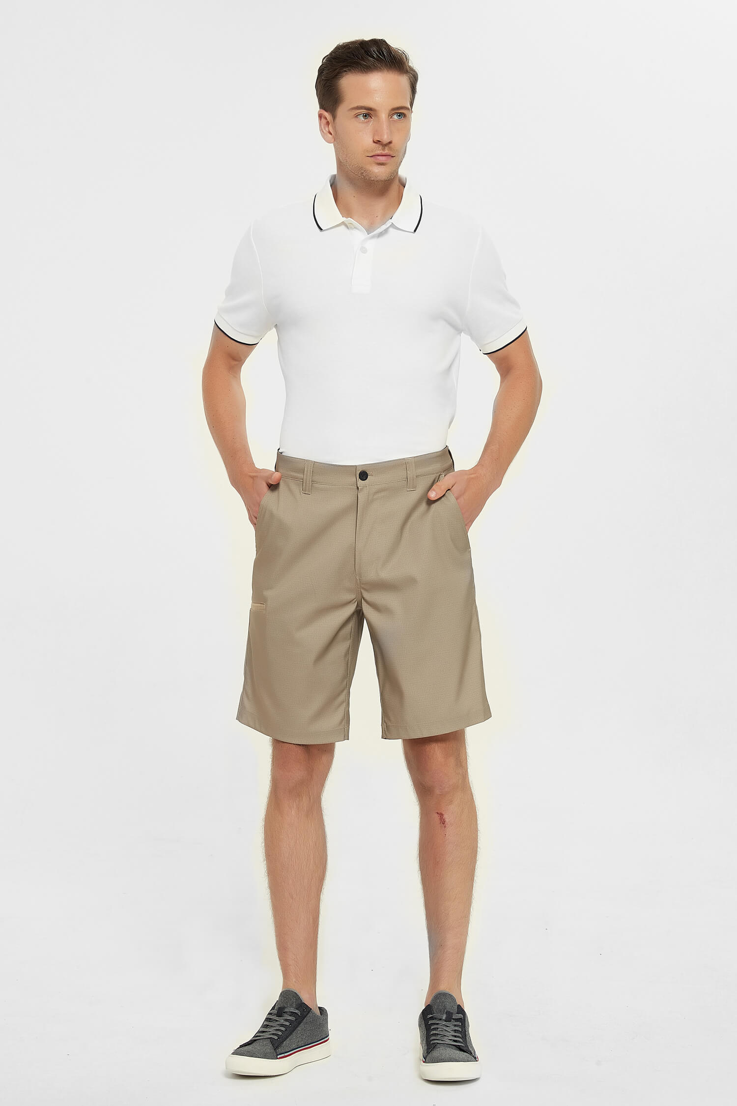 Men's Shorts - Khaki, Casual & Dress