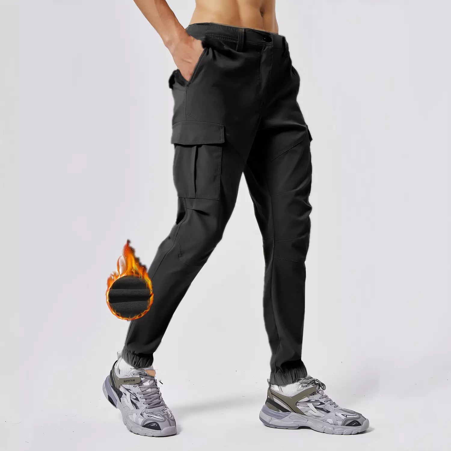 Men's stretch online cargo work pants